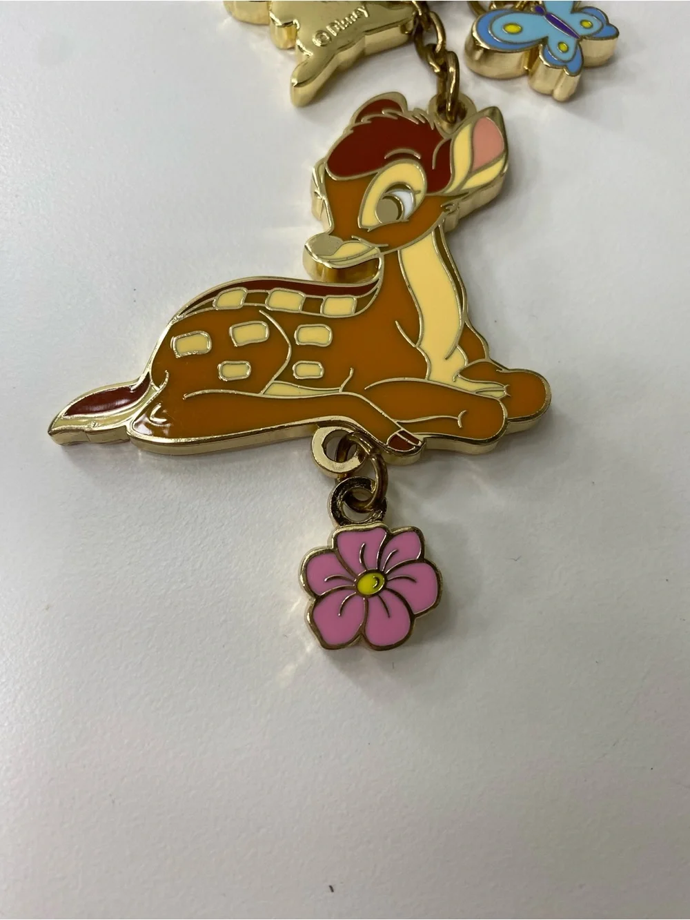 Disney Parks Bambi & Thumper Charm Keychain bag Charm